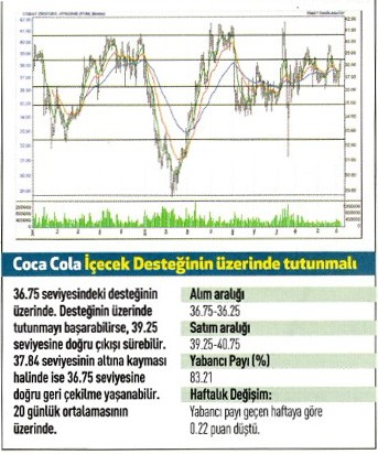 17 hisse için teknik analiz