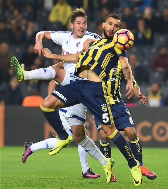 Fenerbahçe-Karabükspor maçından süper kareler