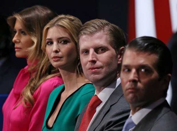 Trump çocukları için 'gizlilik' istedi!