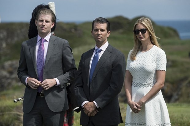 Trump çocukları için 'gizlilik' istedi!
