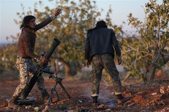 El Bab'ı kuşatan ÖSO böyle görüntülendi