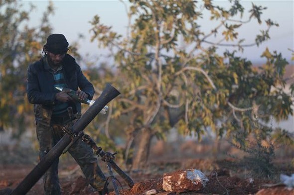El Bab'ı kuşatan ÖSO böyle görüntülendi