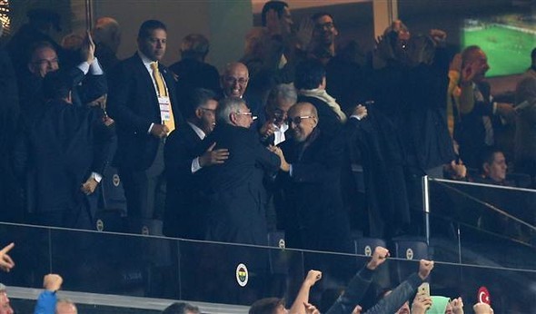 Goller geldikçe Aziz Yıldırım coştu