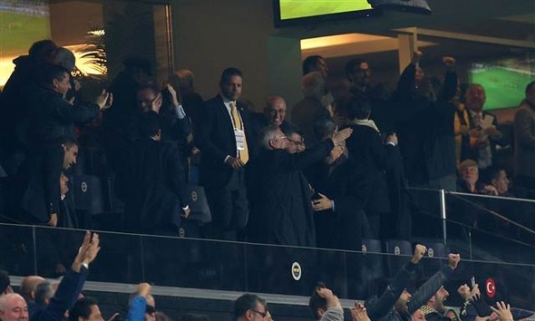 Goller geldikçe Aziz Yıldırım coştu