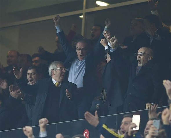 Goller geldikçe Aziz Yıldırım coştu