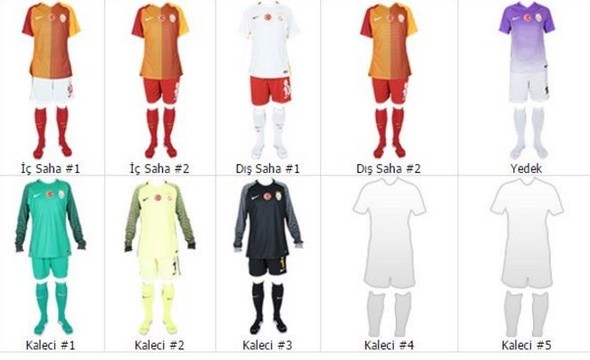 Galatasaray'ın yeni formaları için müthiş iddia