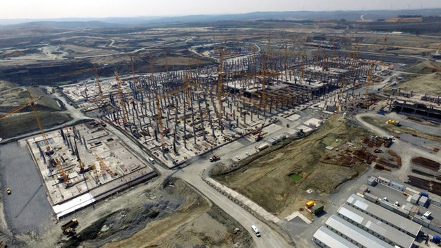 3. HAVALİMANI HAVADAN GÖRÜNTÜLENDİ