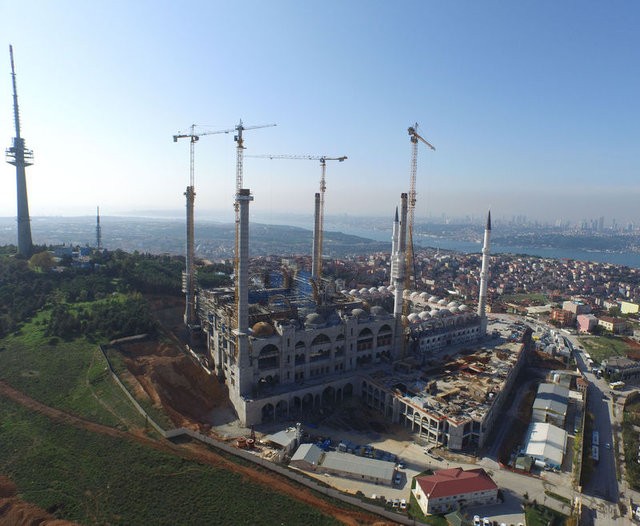Çamlıca Camii 1 Temmuz'da ibadete açılıyor
