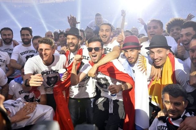 Beşiktaş kupasına kavuştu