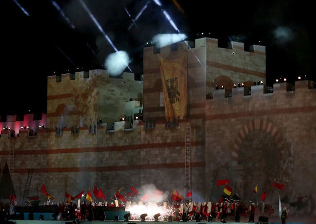 İstanbul'da muhteşem fetih kutlaması