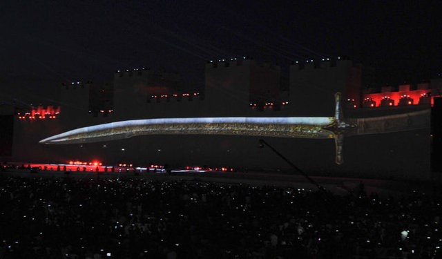 İstanbul'da muhteşem fetih kutlaması