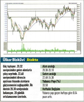 17 hisse için teknik analiz