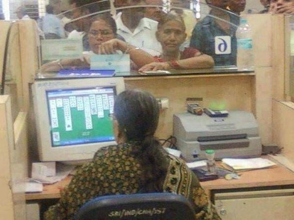 Hindistan'dan sıra dışı görüntüler 