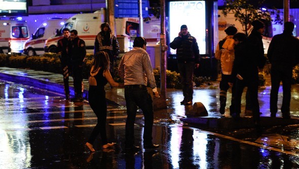 Saldırı sonrası ilk görüntüler