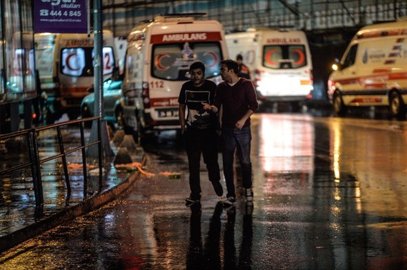Saldırı sonrası ilk görüntüler