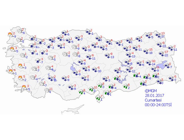 Kar bu kez sürprizlerle geliyor!