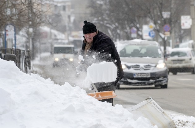 Almanya'da hava sıcaklığı -26 derece