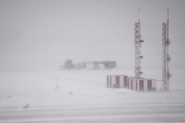 Almanya'da hava sıcaklığı -26 derece