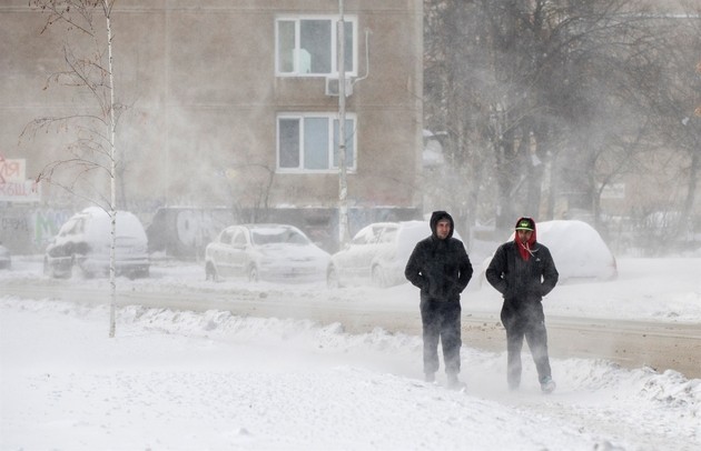 Almanya'da hava sıcaklığı -26 derece