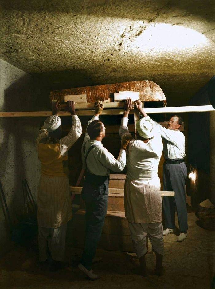 İşte Tutankamon'un mezar odası