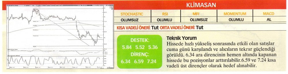 22 hisselik teknik analiz