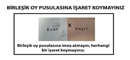 Bunu yapanın oyu geçersiz sayılacak!