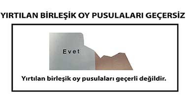 Bunu yapanın oyu geçersiz sayılacak!