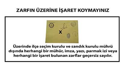 Bunu yapanın oyu geçersiz sayılacak!