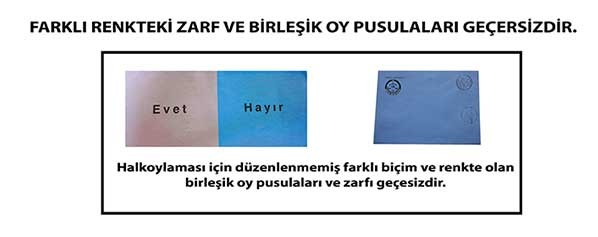 Bunu yapanın oyu geçersiz sayılacak!