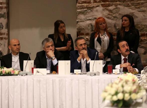 Başbakan'ın davetine hangi ünlüler katıldı