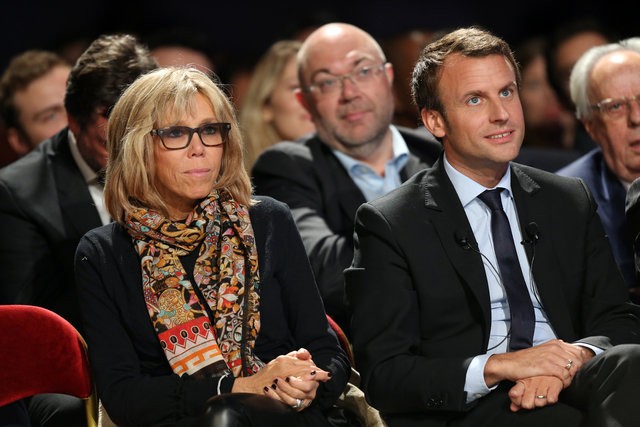 Fransa'nın yeni First Lady'si Brigitte Macron oldu