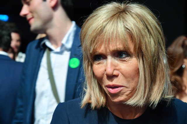 Fransa'nın yeni First Lady'si Brigitte Macron oldu