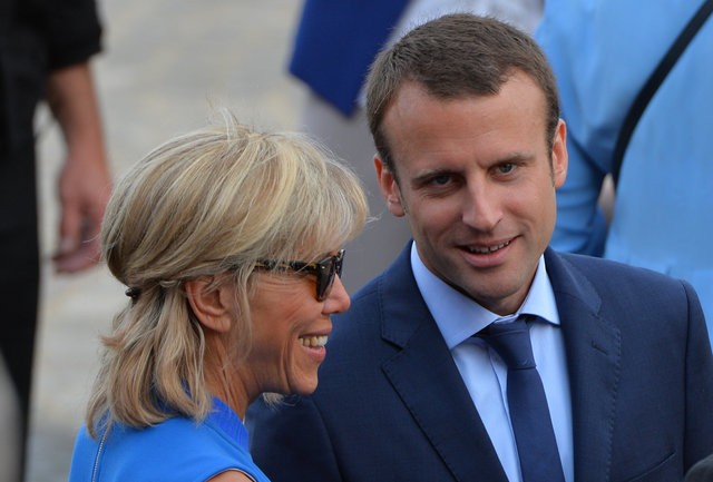 Fransa'nın yeni First Lady'si Brigitte Macron oldu