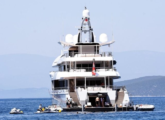 Suudi prens ve prenseslerin Bodrum keyfi!