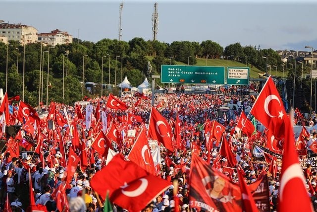 15 Temmuz Demokrasi ve Milli Birlik Günü'nden kareler