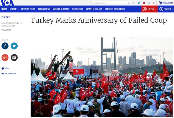 Dünya medyası 15 Temmuz'u böyle gördü