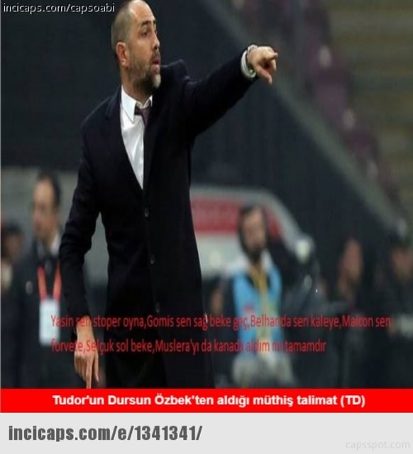 Galatasaray-Östersunds maçı sonrası Caps'ler