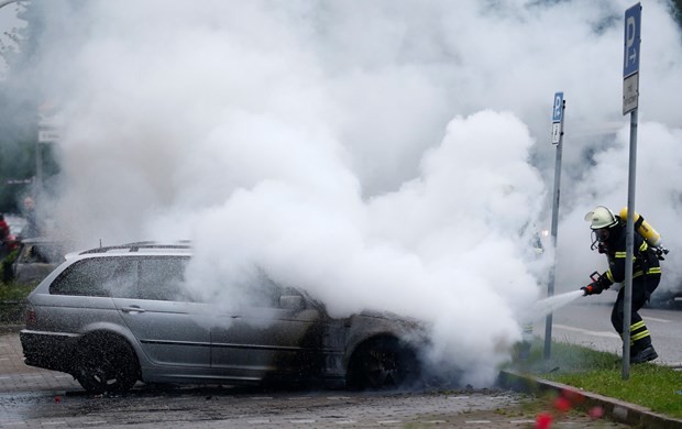 İşte fotoğraflarla Hamburg'daki G-20 protestoları