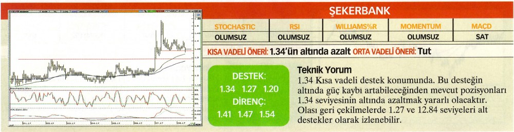 22 hisselik teknik analiz
