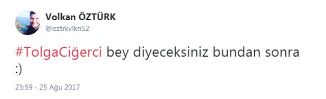 Tolga Ciğerci sosyal medyayı salladı