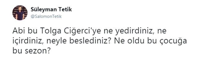 Tolga Ciğerci sosyal medyayı salladı
