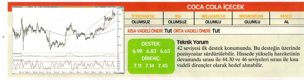 22 hisselik teknik analiz