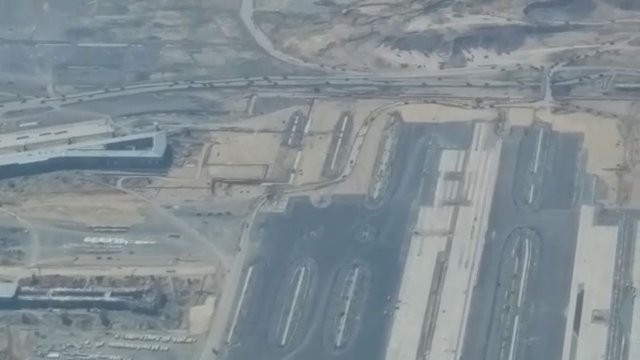 Üçüncü Havalimanı'nın tamamlanan yolcu köprüleri ilk kez görüntülendi