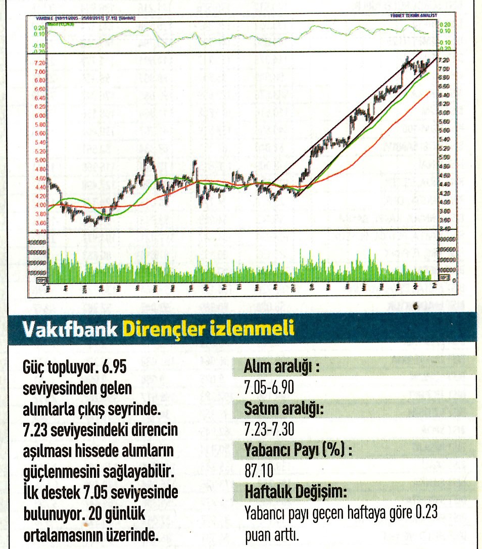 17 hisselik teknik analiz