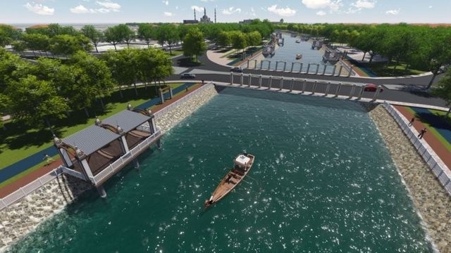 Kanal İstanbul güzergahı havadan görüntülendi