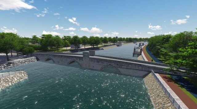 Kanal İstanbul güzergahı havadan görüntülendi