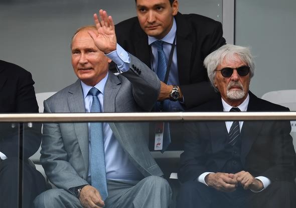 Putin'den F1 pilotu Hamilton'a özel rica: Bu kez öyle olmasın