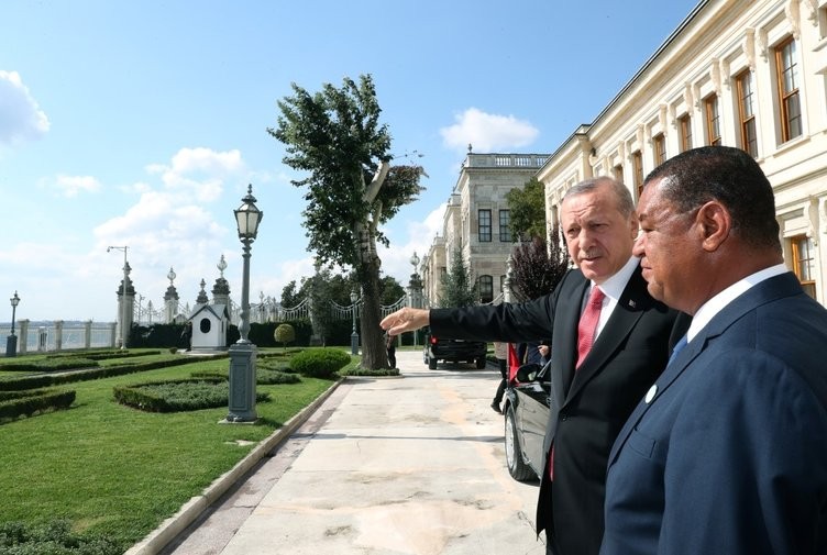 İşte Erdoğan ve Wirtu görüşmesinden kareler