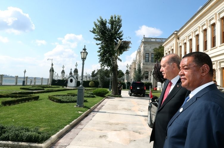 İşte Erdoğan ve Wirtu görüşmesinden kareler