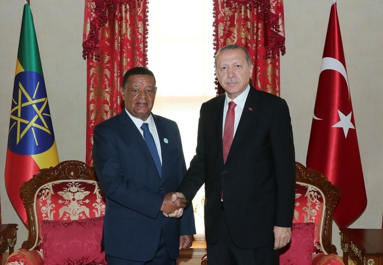 İşte Erdoğan ve Wirtu görüşmesinden kareler